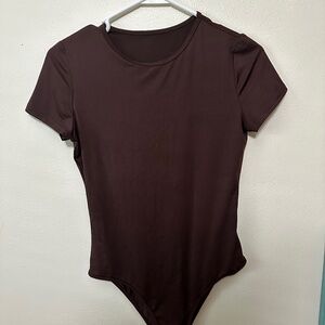 Brown Shein Slimming Bodysuit